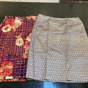 Charter Club Pencil Skirts- Set of 2. Size 10